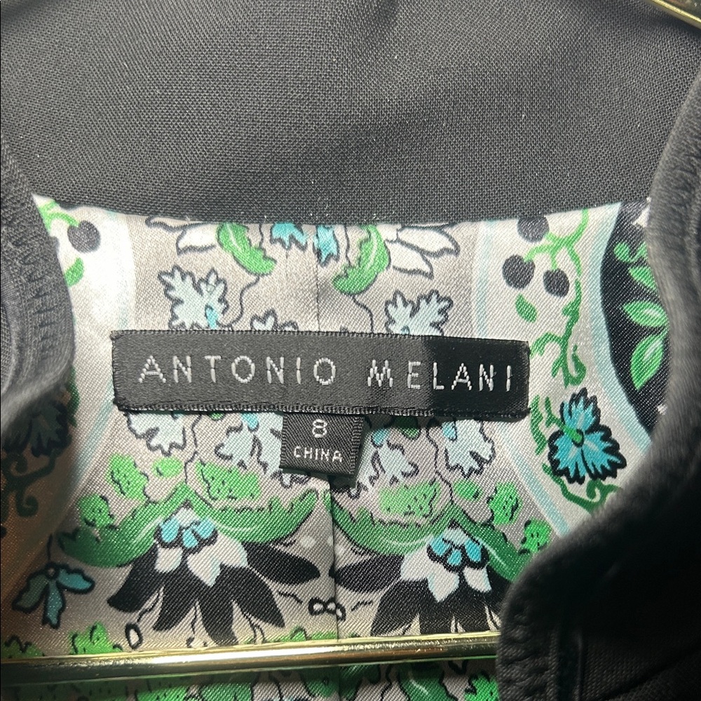 ANTONIO MELANI Black Women's Blazer - Picture 2 of 6